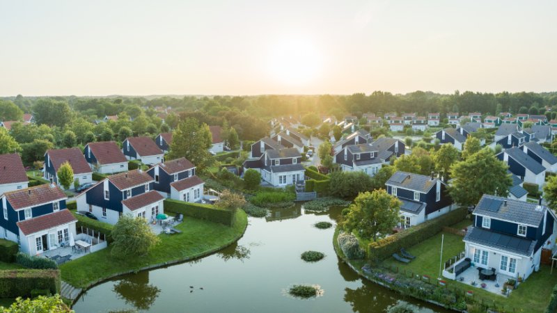 Rustig vakantiepark in Burgh-Haamstede, Zeeland met  huisdiervriendelijke vakantiewoningen 