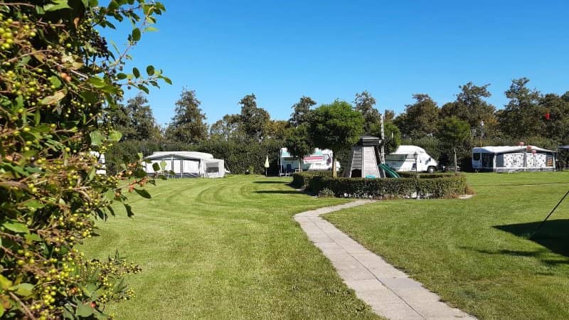 Camping aan de kust in Gapinge, honden toegestaan 
