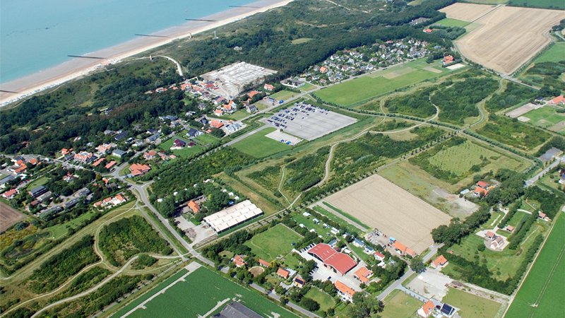 Camping aan de kust in Koudekerke, Zeeland met verwarmd sanitair, honden toegestaan en verhuur chalet 